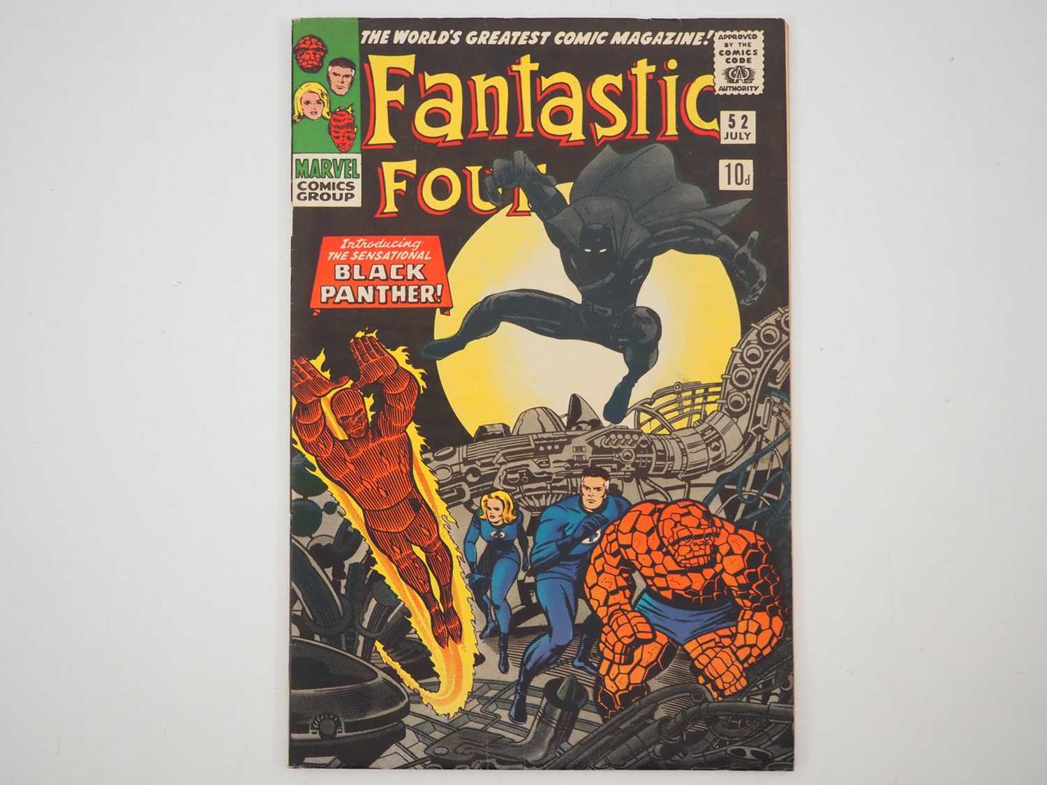 Lot 483 - FANTASTIC FOUR #52 - (1966 - MARVEL - UK Price...