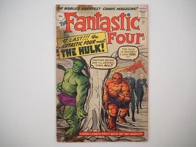 Lot 495 - FANTASTIC FOUR #12 - (1963 - MARVEL - UK Price...