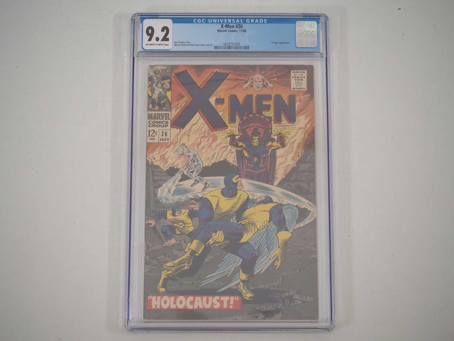Lot 498 - X-MEN #26 (1966 - MARVEL) - GRADED 9.2(NM-) by...