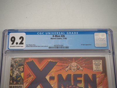 Lot 498 - X-MEN #26 (1966 - MARVEL) - GRADED 9.2(NM-) by...