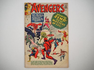 Lot 508 - AVENGERS #6 (1964 - MARVEL - UK Price Variant)...