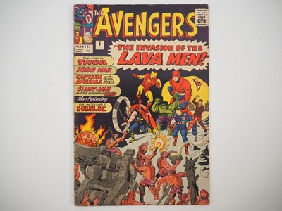 Lot 509 - AVENGERS #5 (1964 - MARVEL - UK Price Variant)...