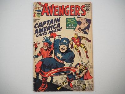 Lot 511 - AVENGERS #4 (1964 - MARVEL - UK Price Variant)...