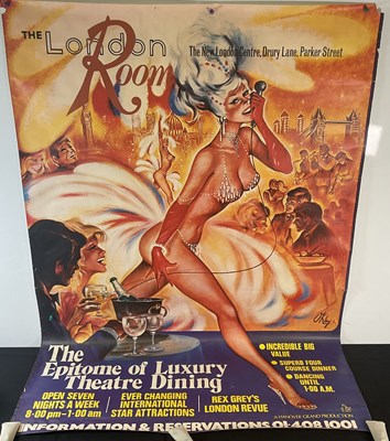 Lot 411 - A cabaret advertising poster for THE LONDON...