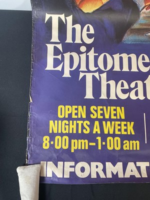 Lot 411 - A cabaret advertising poster for THE LONDON...