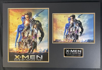 Lot 128 - An X-Men Days of Future Past signed print by...