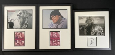 Lot 115 - A trio of Sons of Anarchy autographs...