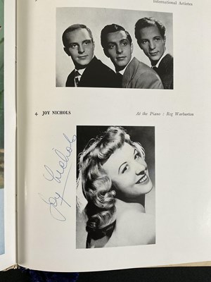 Lot 144 - Two multi-signed large format Royal Variety...