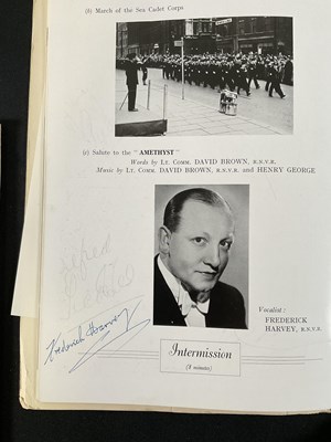 Lot 144 - Two multi-signed large format Royal Variety...