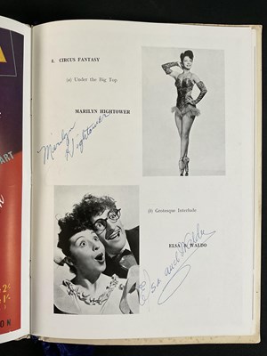 Lot 144 - Two multi-signed large format Royal Variety...