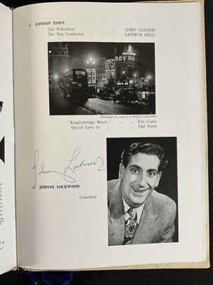Lot 144 - Two multi-signed large format Royal Variety...