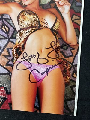 Lot 68 - A group of female model autographs on stills,...