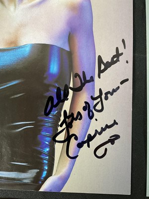 Lot 68 - A group of female model autographs on stills,...
