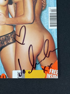Lot 68 - A group of female model autographs on stills,...