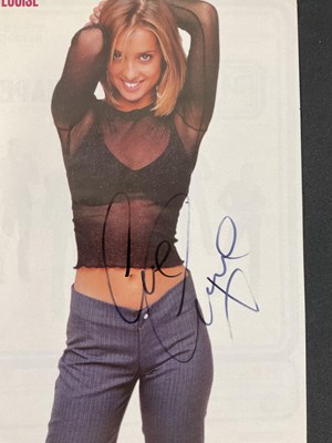 Lot 146 - A group of female musician signed stills and...