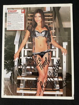 Lot 97 - ACTRESSES - A group of television actresses'...