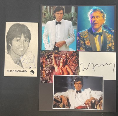 Lot 157 - MUSICIANS - A pair of musicians autographs...