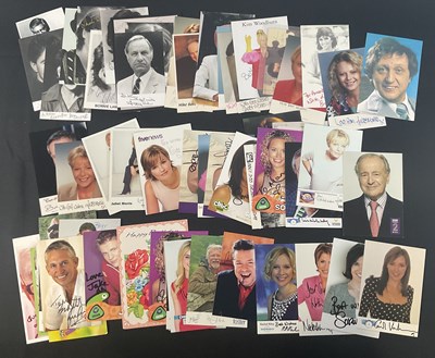 Lot 113 - A quantity of British TV presenters',...