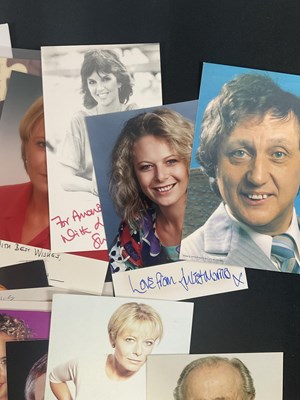 Lot 113 - A quantity of British TV presenters',...