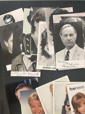 Lot 113 - A quantity of British TV presenters',...