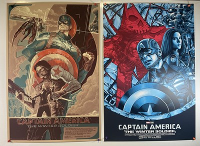 Lot 296 - A pair of alternative movie posters for Marvel...