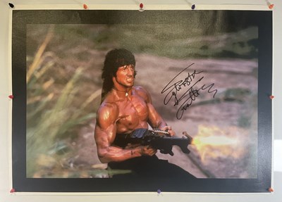 Lot 529 - SYLVESTER STALLONE - An autographed...