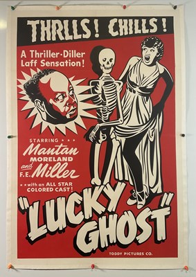 Lot 140 - LUCKY GHOST (1943) - Toddy Pictures 1948...