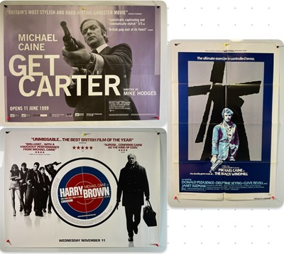 Lot 58 - MICHAEL CAINE: A group of three crime film...