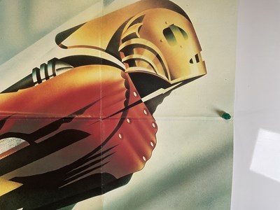 Lot 312 - ROCKETEER (1991) - UK Quad film poster for Joe...