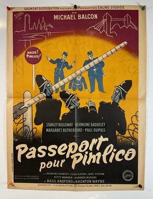 Lot 137 - PASSPORT TO PIMLICO (1949) - French moyenne...