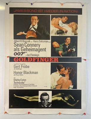 Lot 19 - JAMES BOND: GOLDFINGER (1964) - German 1970s...