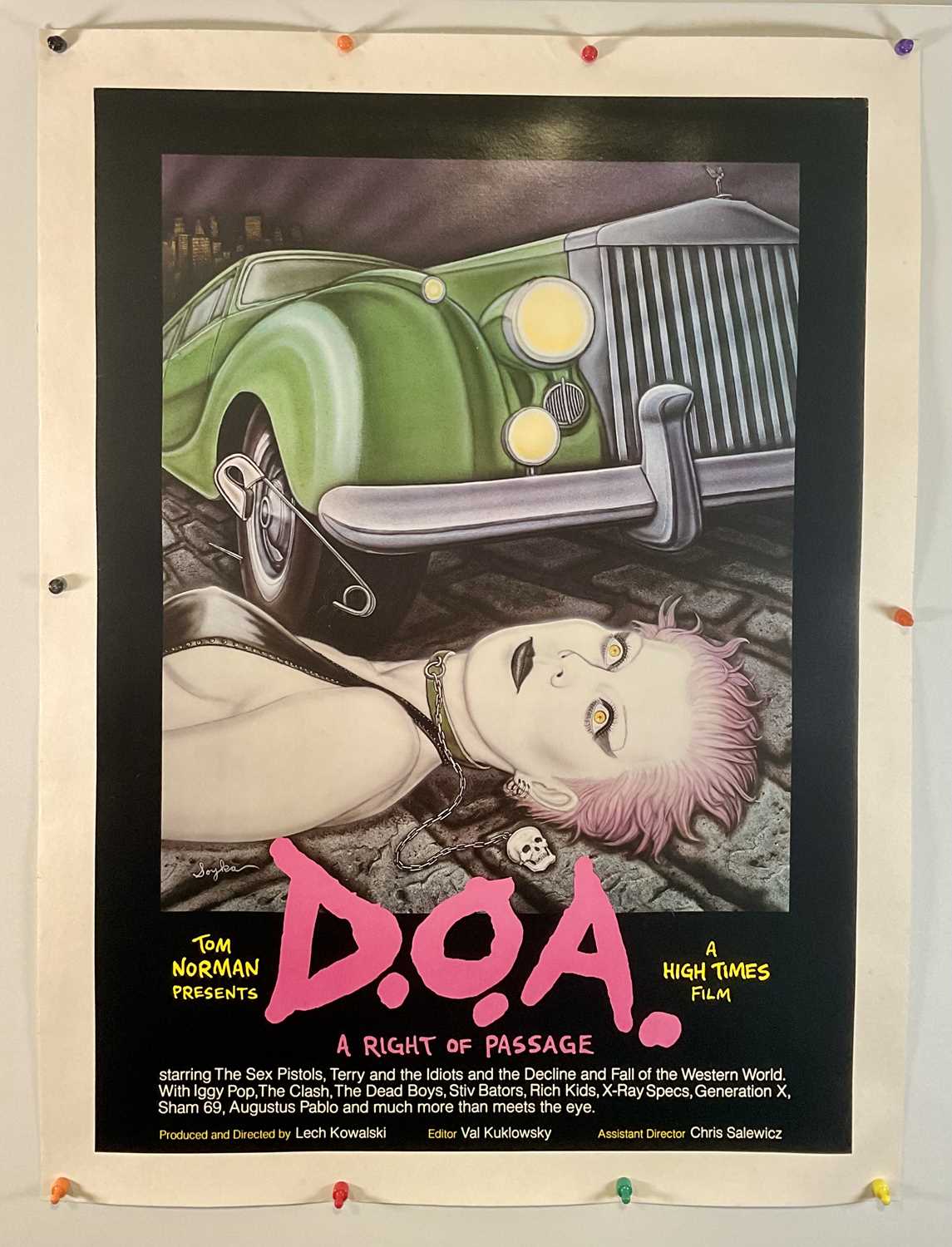 Lot 423 - THE SEX PISTOLS - D.O.A. (1980) - Soyka...