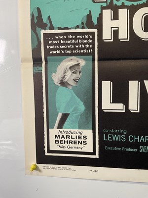 Lot 247 - 48 HOURS TO LIVE (1960) US one sheet mover...