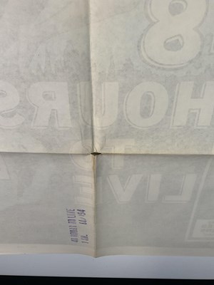 Lot 247 - 48 HOURS TO LIVE (1960) US one sheet mover...