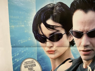 Lot 284 - THE MATRIX: A group of three film posters...