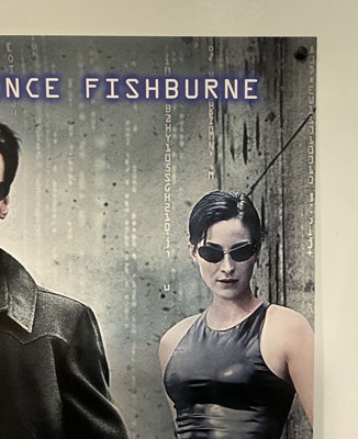 Lot 284 - THE MATRIX: A group of three film posters...