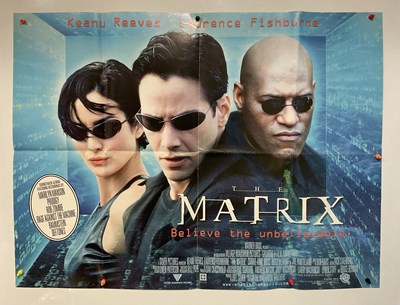 Lot 284 - THE MATRIX: A group of three film posters...