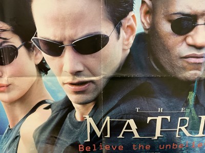 Lot 284 - THE MATRIX: A group of three film posters...