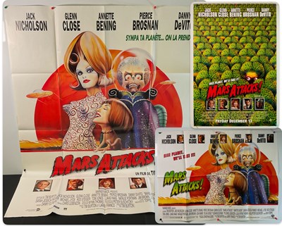 Lot 270 - MARS ATTACKS (1996): A group of three film...