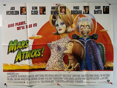 Lot 270 - MARS ATTACKS (1996): A group of three film...