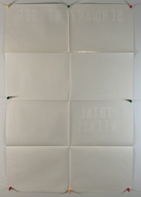 Lot 258 - TOTALL RECALL (1990) - huge close-up of Arnold...