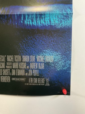 Lot 258 - TOTALL RECALL (1990) - huge close-up of Arnold...