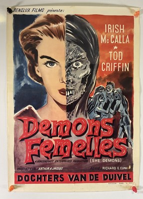 Lot 354 - DEMONS FEMELLES / LES DIABLESSES: A pair of...