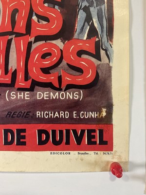 Lot 354 - DEMONS FEMELLES / LES DIABLESSES: A pair of...