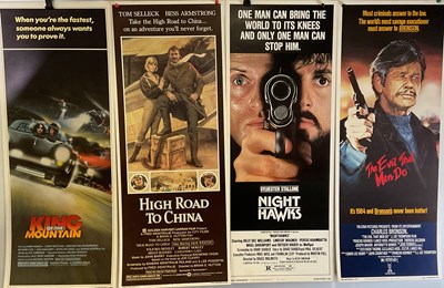 Lot 42 - An excitement of Action film posters to...