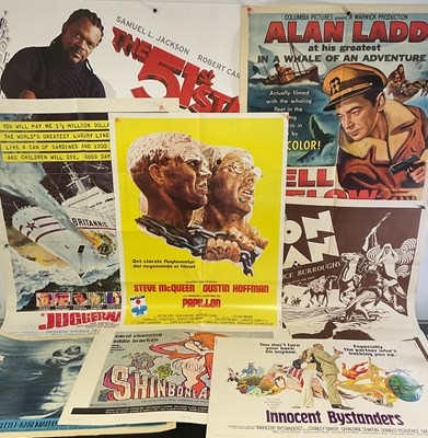 Lot 90 - A selection of action posters comprising: LION...