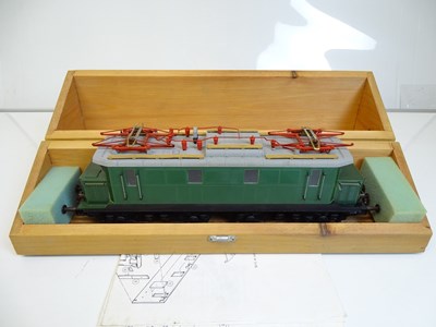 Lot 658 - O SCALE MODEL RAILWAYS: A kit built German...