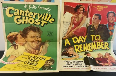 Lot 116 - 1940s and 50s Comedy one sheet film posters...