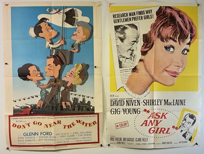 Lot 116 - 1940s and 50s Comedy one sheet film posters...
