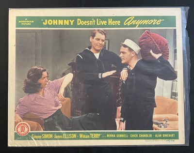 Lot 120 - 1940s and 50s comedy film posters and lobby...